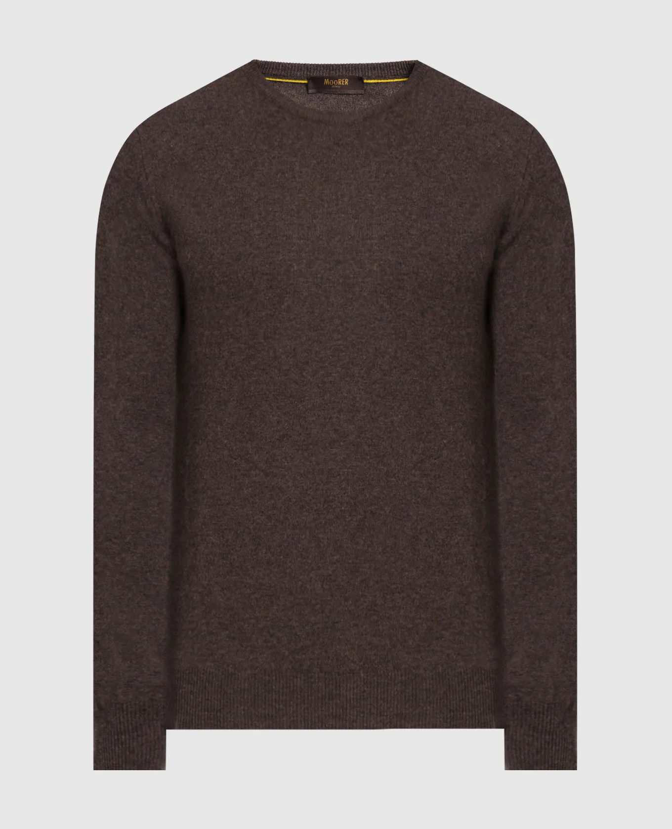 MooRER Orvieto brown cashmere jumper