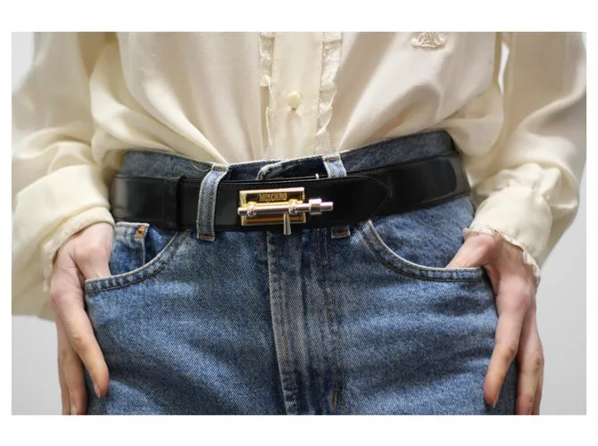 Moschino belt Negro 