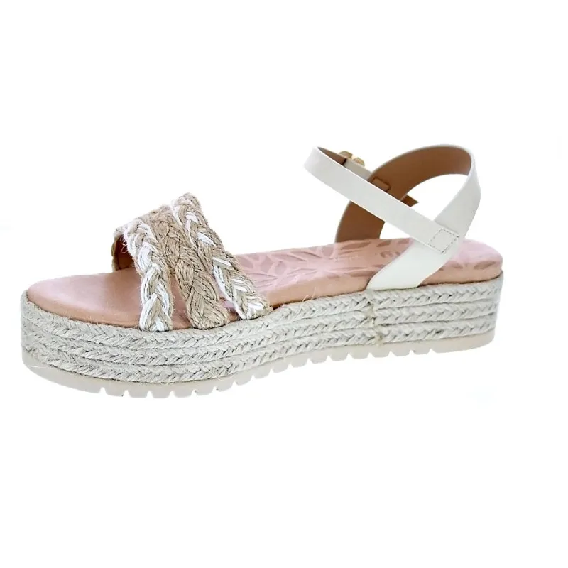 Mtng Sandalias Mujer Trenza Jute Beige