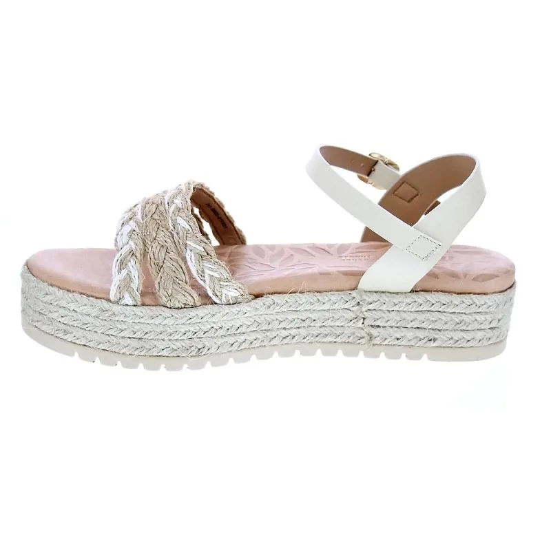 Mtng Sandalias Mujer Trenza Jute Beige