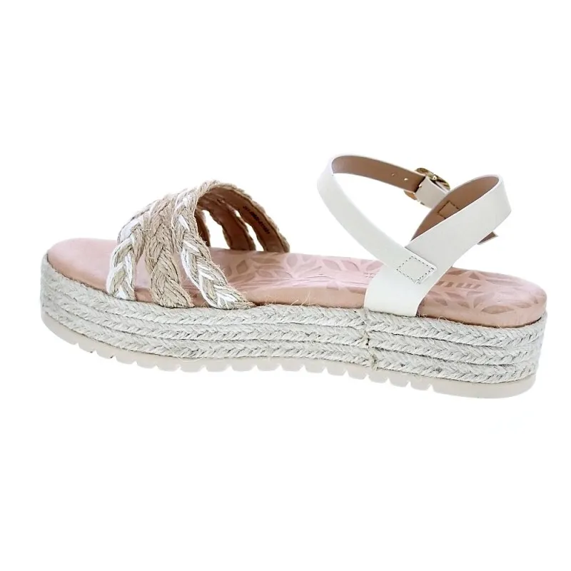 Mtng Sandalias Mujer Trenza Jute Beige