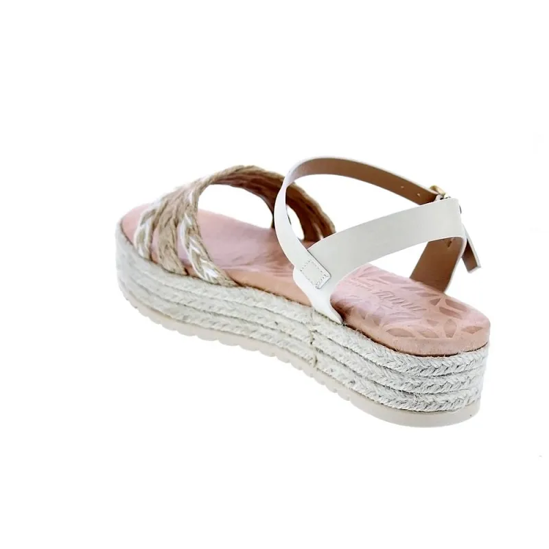 Mtng Sandalias Mujer Trenza Jute Beige