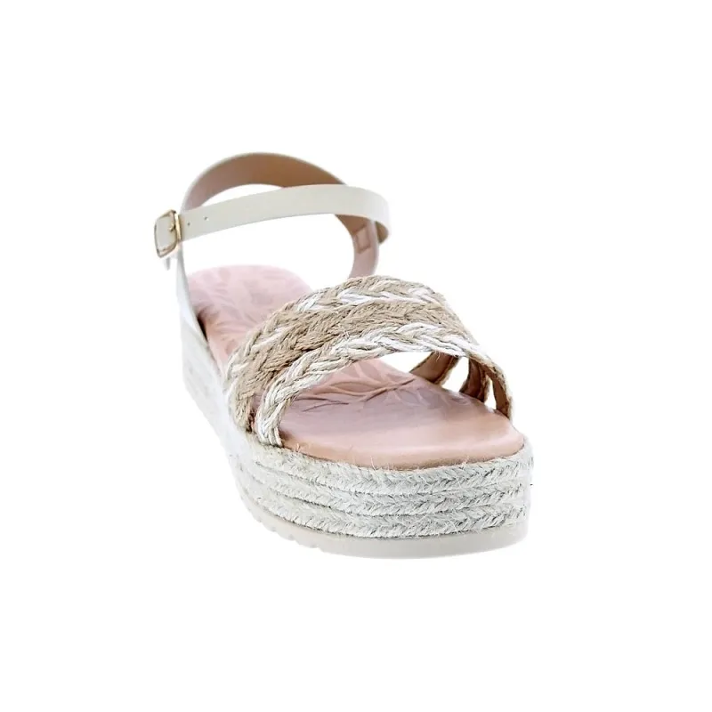 Mtng Sandalias Mujer Trenza Jute Beige