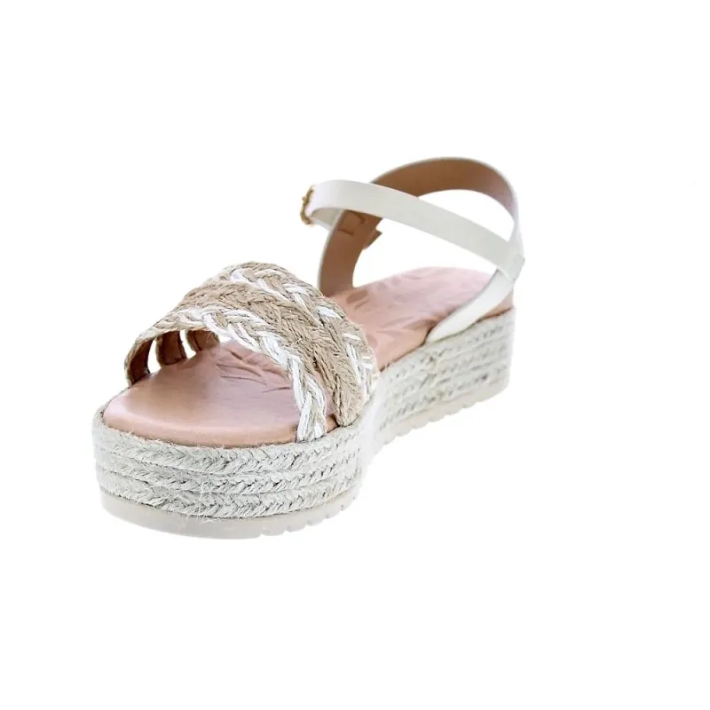 Mtng Sandalias Mujer Trenza Jute Beige