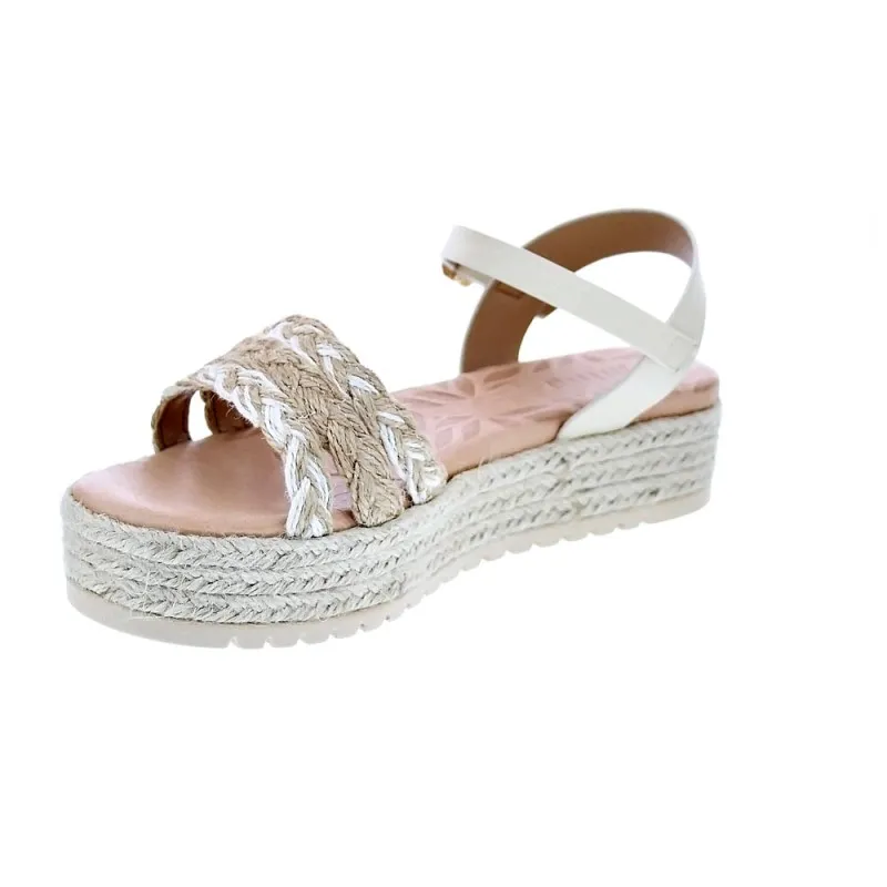 Mtng Sandalias Mujer Trenza Jute Beige