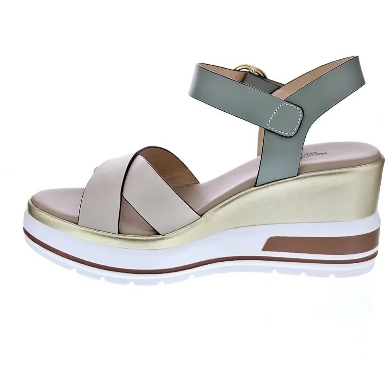 Nero Giardini Sandalias Mujer E318737 Beige