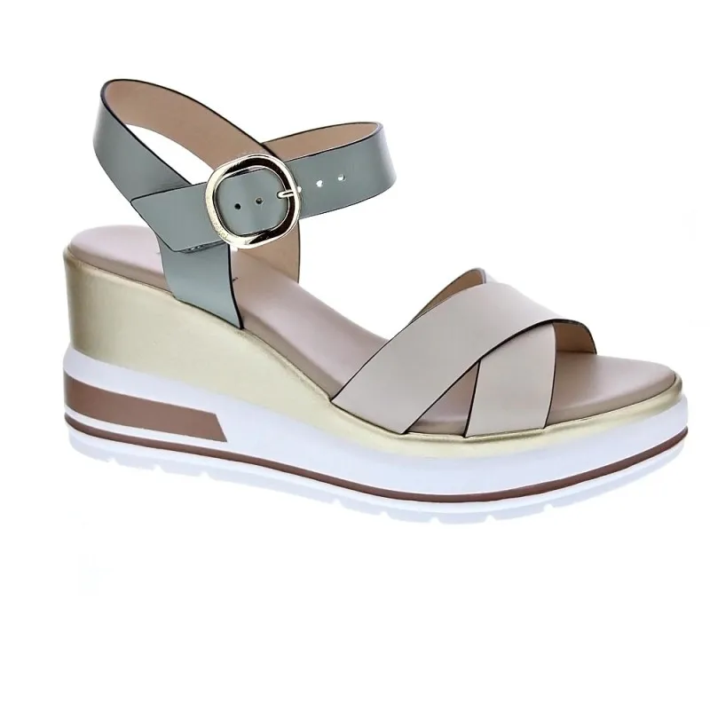 Nero Giardini Sandalias Mujer E318737 Beige