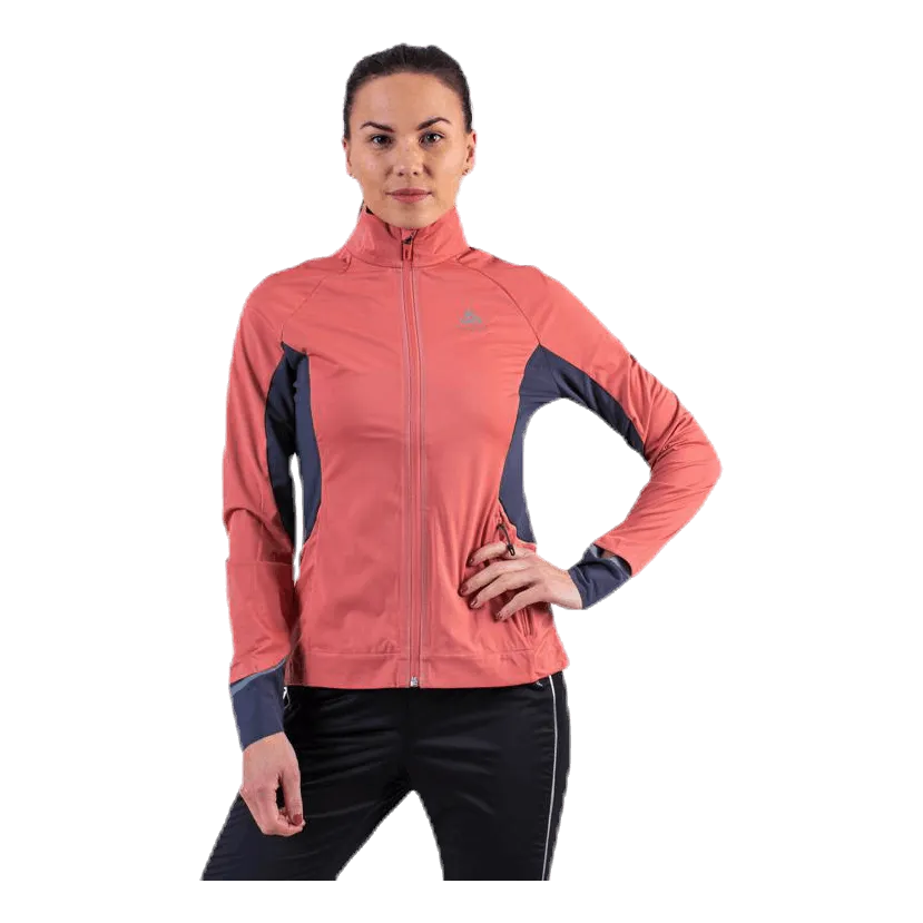 Odlo Zeroweight Pro Jacket Pink/Grey