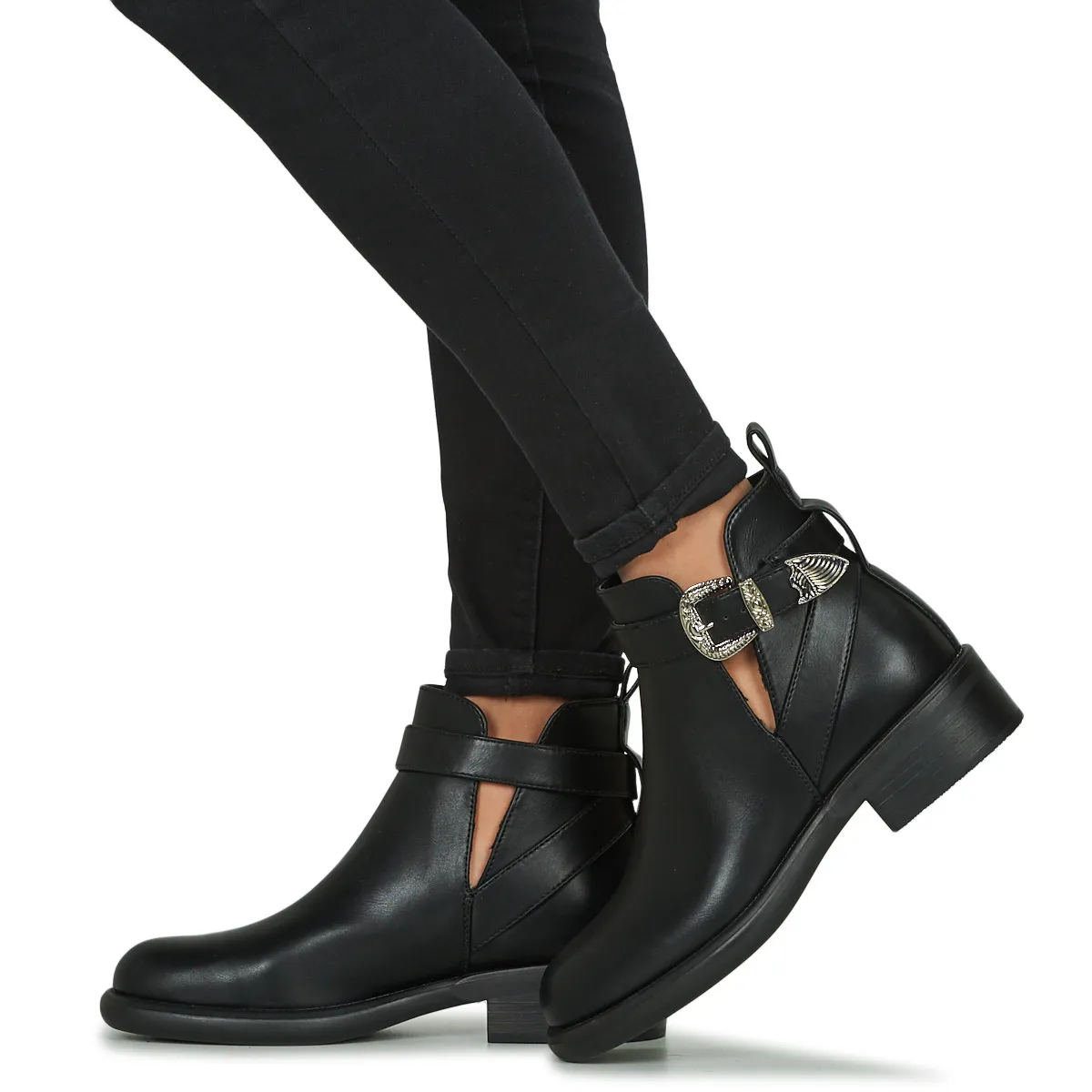 ONLBLOOM-5 PU BUCKLE BOOT