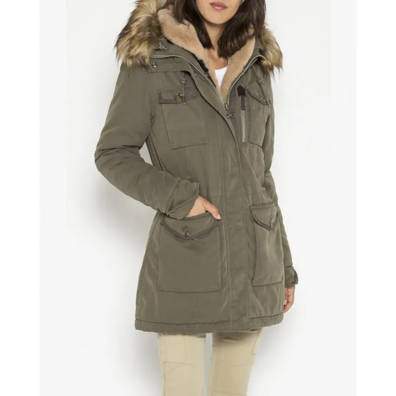 Parka Schott mujer JKTHALLW