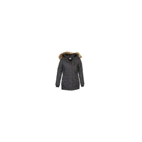 Parka Schott mujer JKTKAYA3 negra