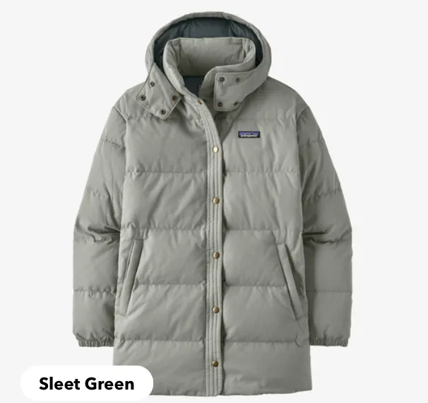 Patagonia Cotton Down Parka Womans