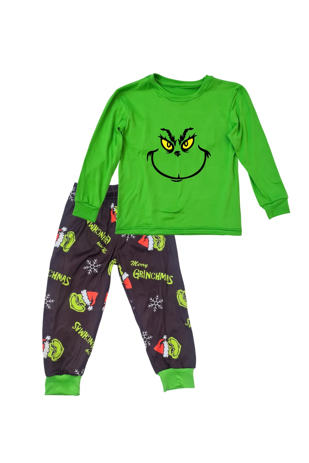 Pijama Kids 2 a 14 aos. Grinchmas