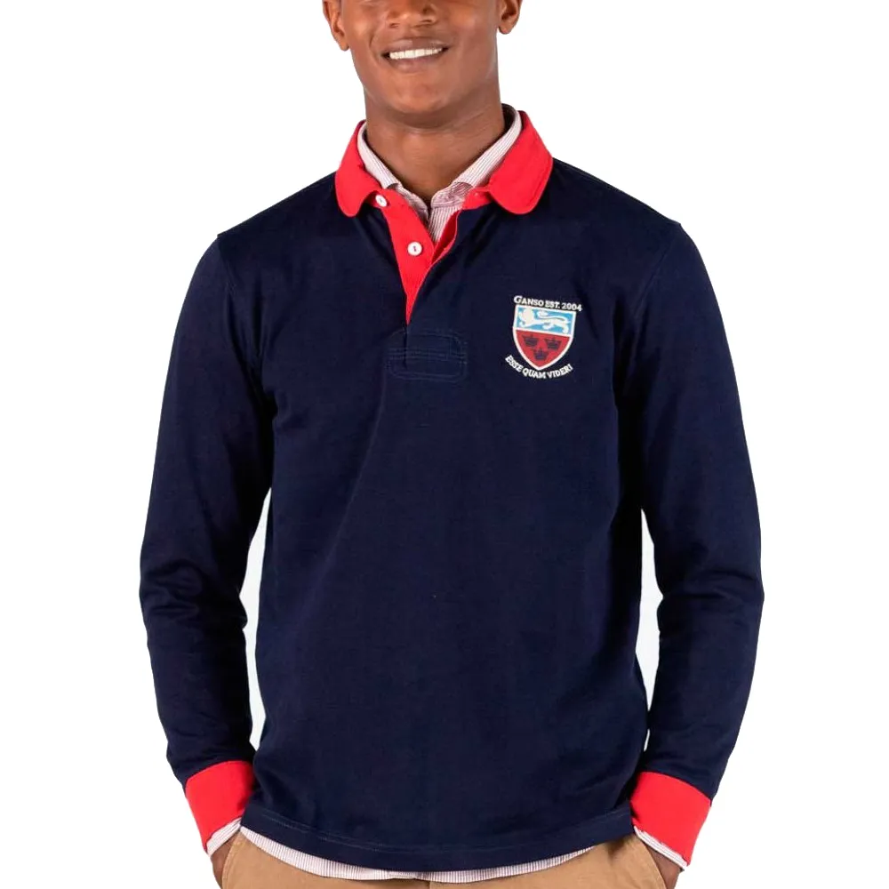 POLO HOMBRE  GANSO POLO RUGBY SHIRT NAVY