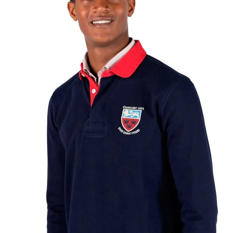 POLO HOMBRE  GANSO POLO RUGBY SHIRT NAVY