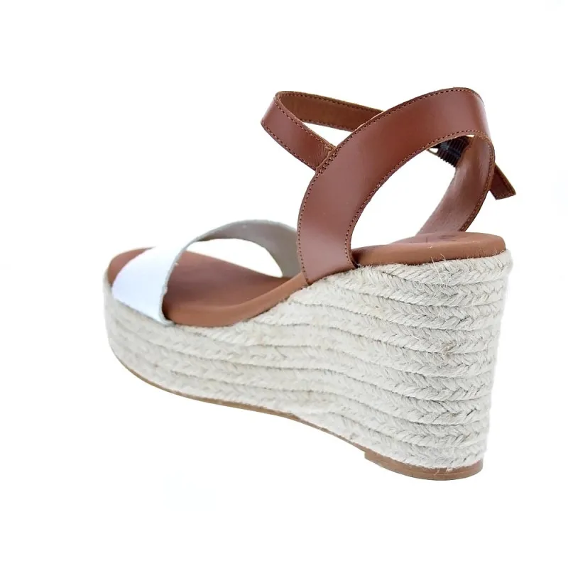 Popa Sandalias Mujer Bandon Snake Blanco