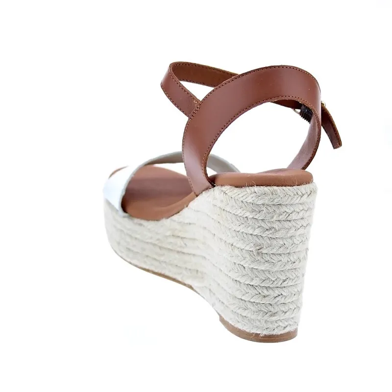 Popa Sandalias Mujer Bandon Snake Blanco