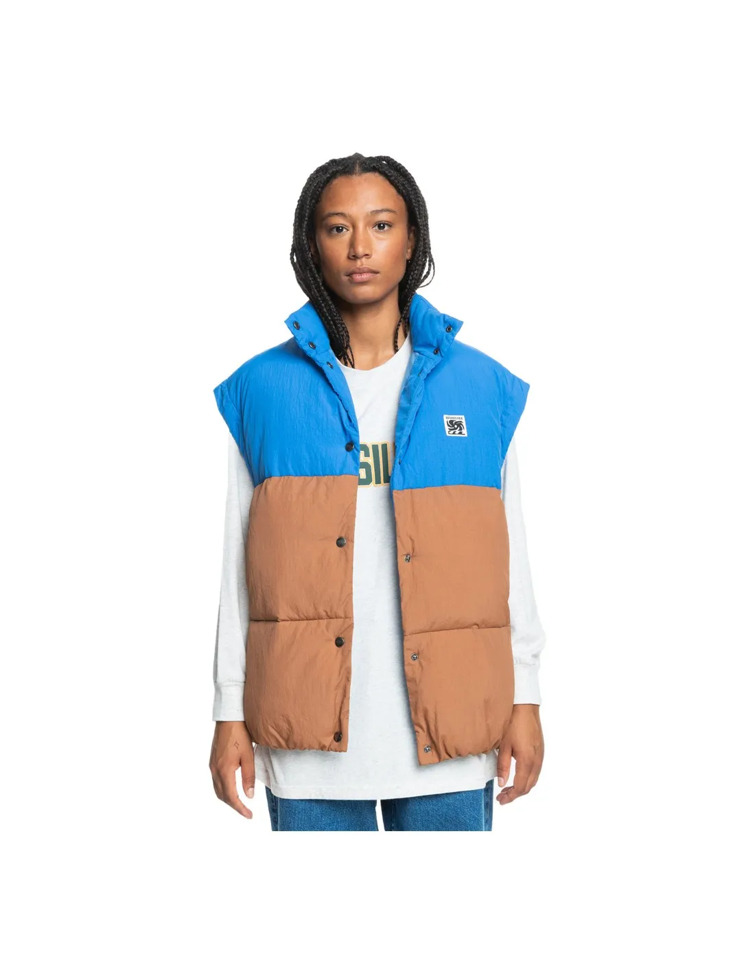 QUIK UNI SL PUFF JACKET NEBULAS BLUE