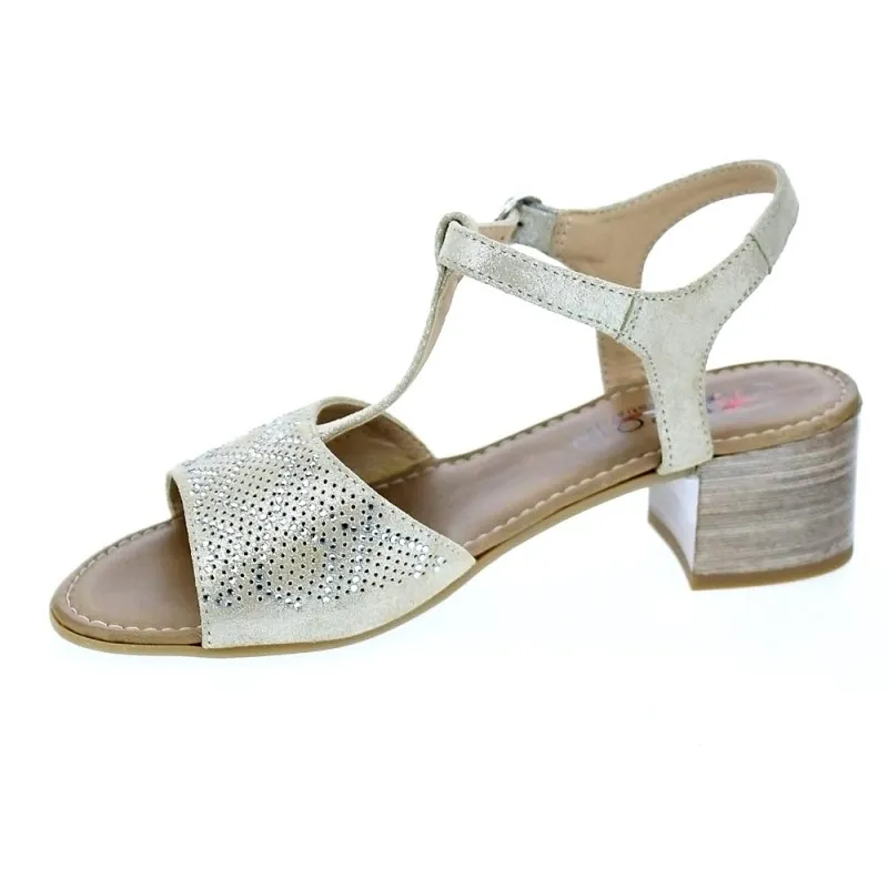 Repo Sandalias Mujer 30224 Beige