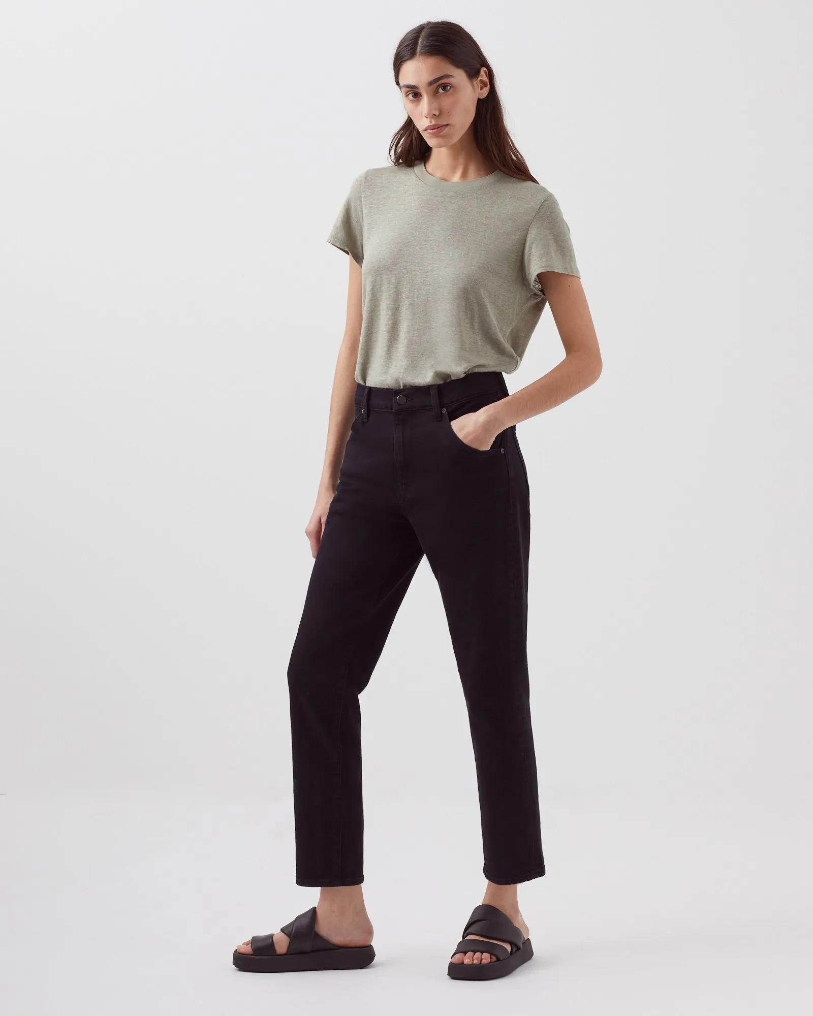 RITA - Slouchy jeans black