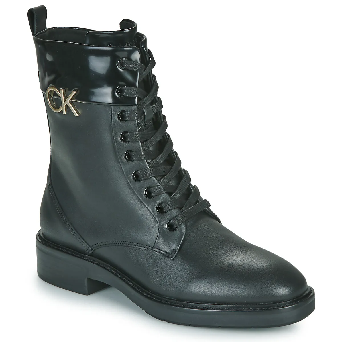 RUBBER SOLE COMBAT BOOT W/HW