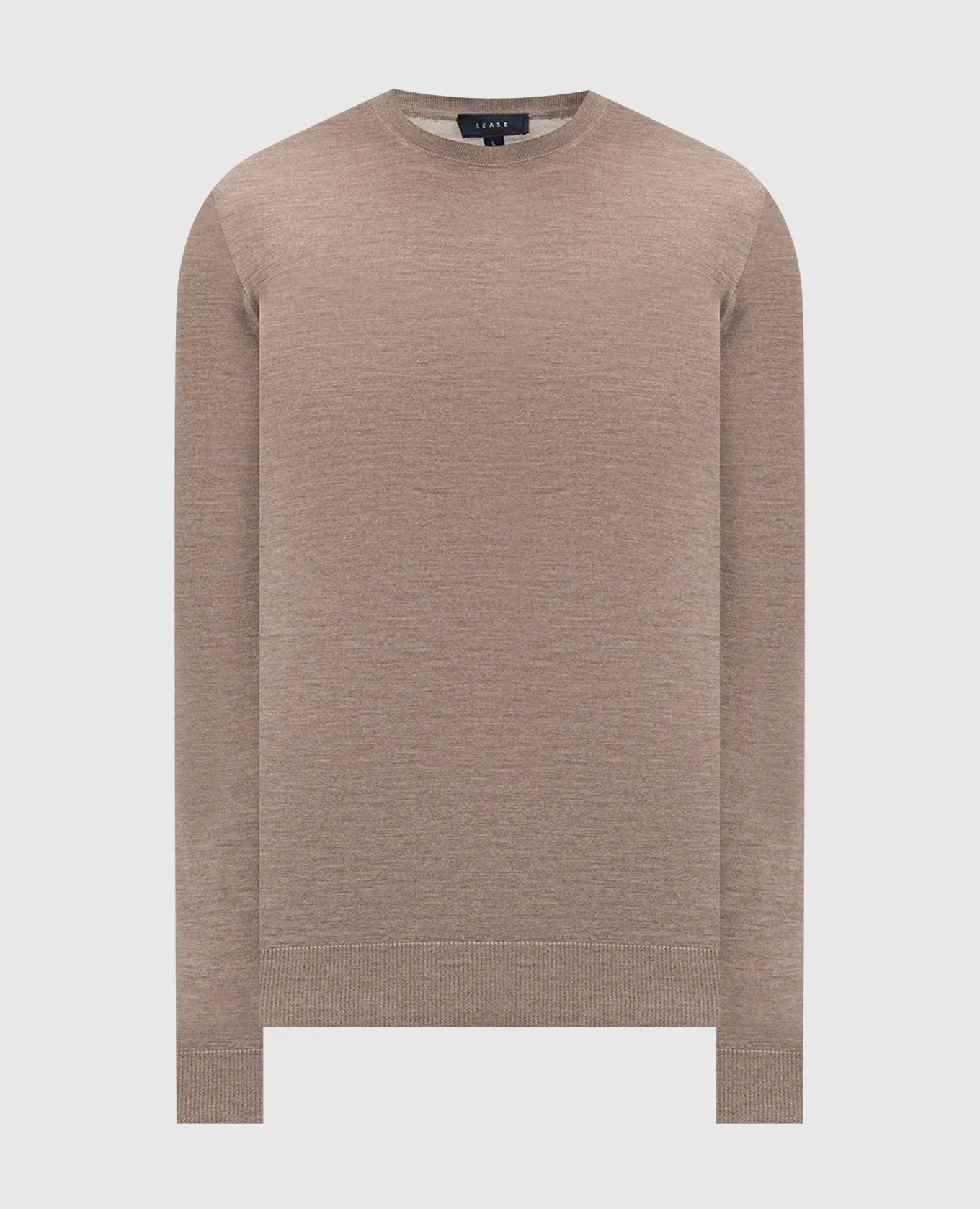 Sease Beige cashmere and silk jumper