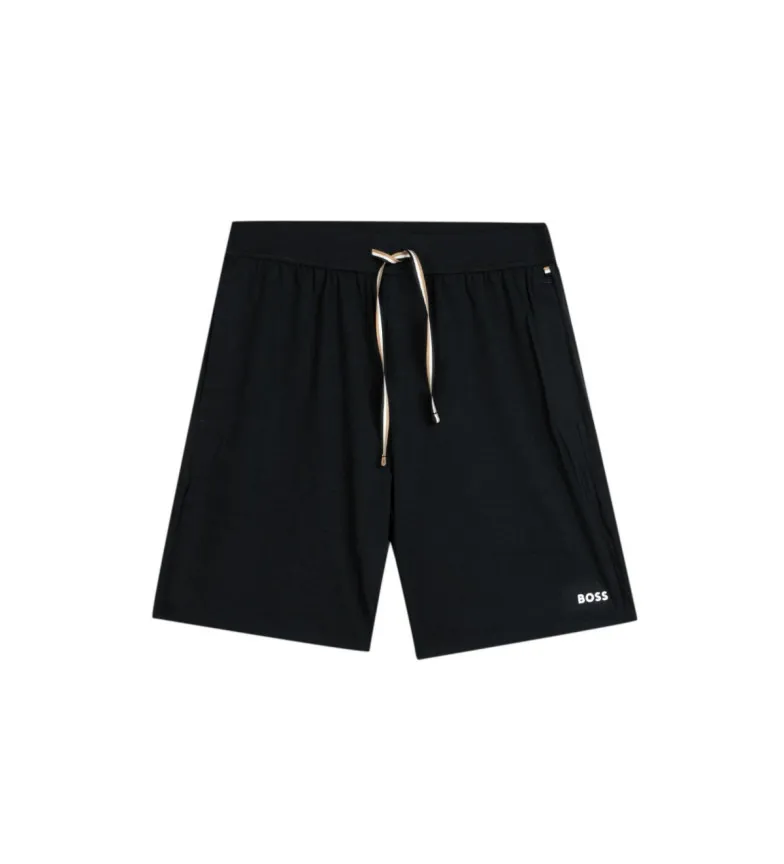 Shorts de pijama negro