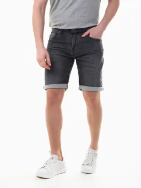 Shorts vaqueros negros