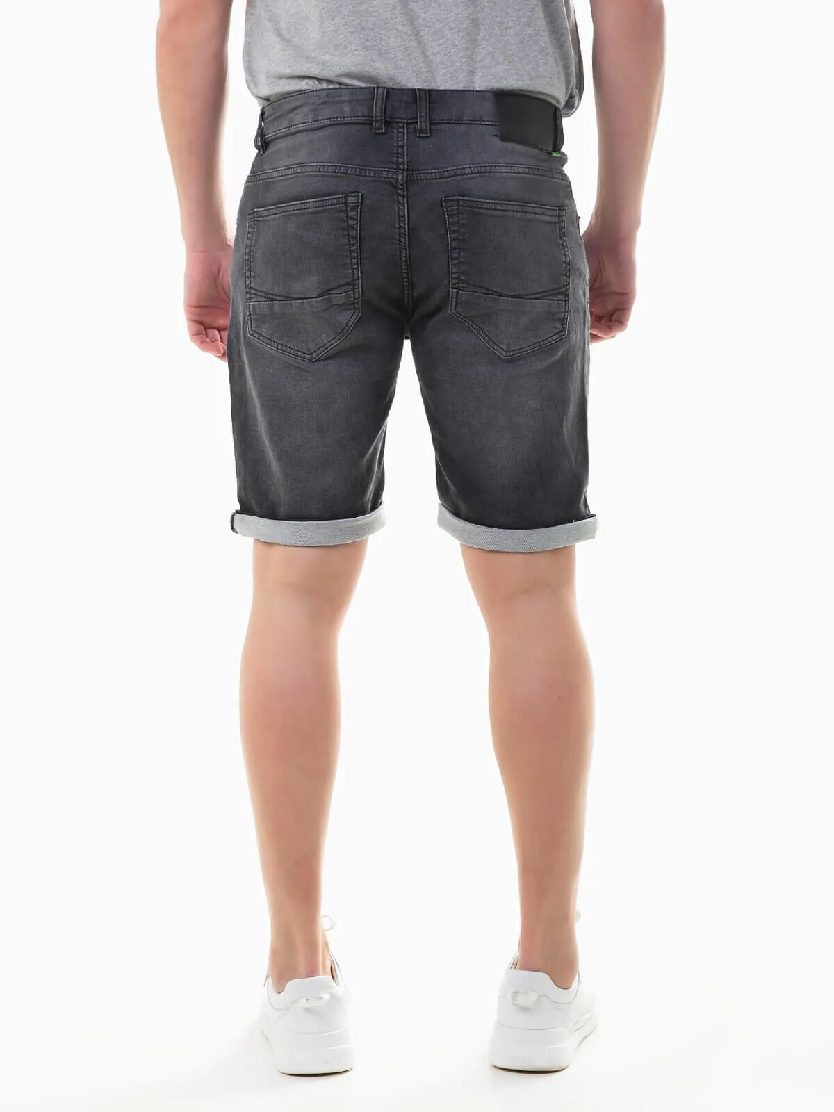 Shorts vaqueros negros