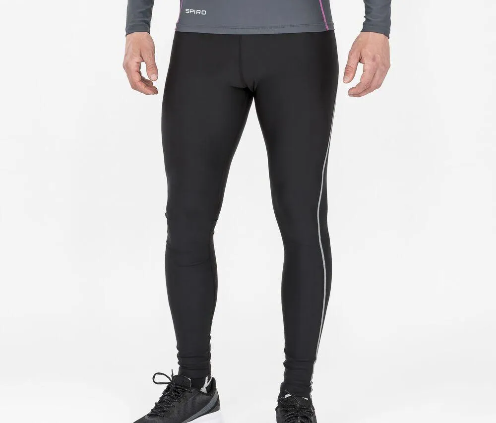 Spiro SP251 - Leggings Bodyfit - Negro