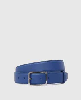 Stefano Ricci Children's blue handmade leather belt