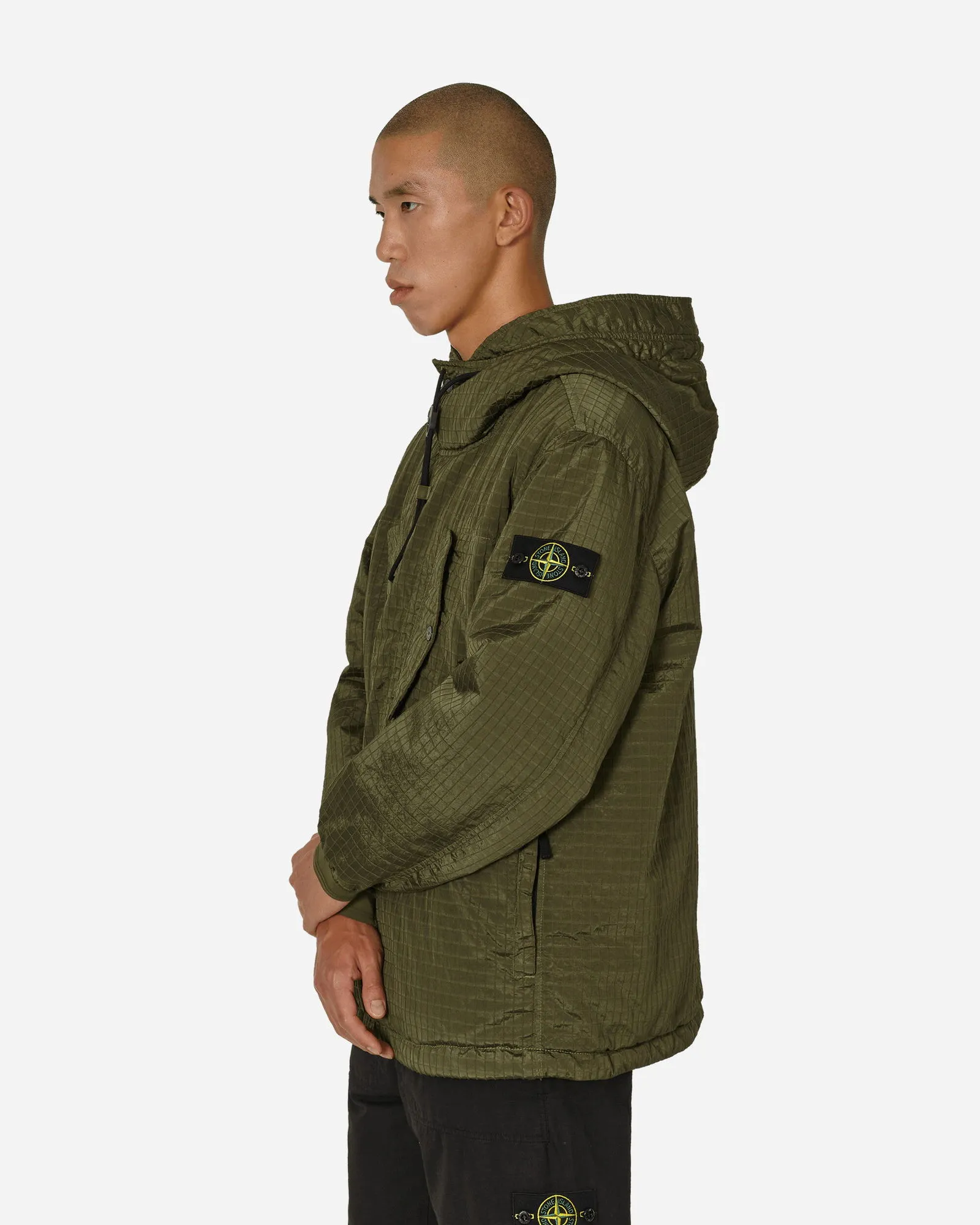 Stone Island Macro Ripstop Nylon Metal Anorak