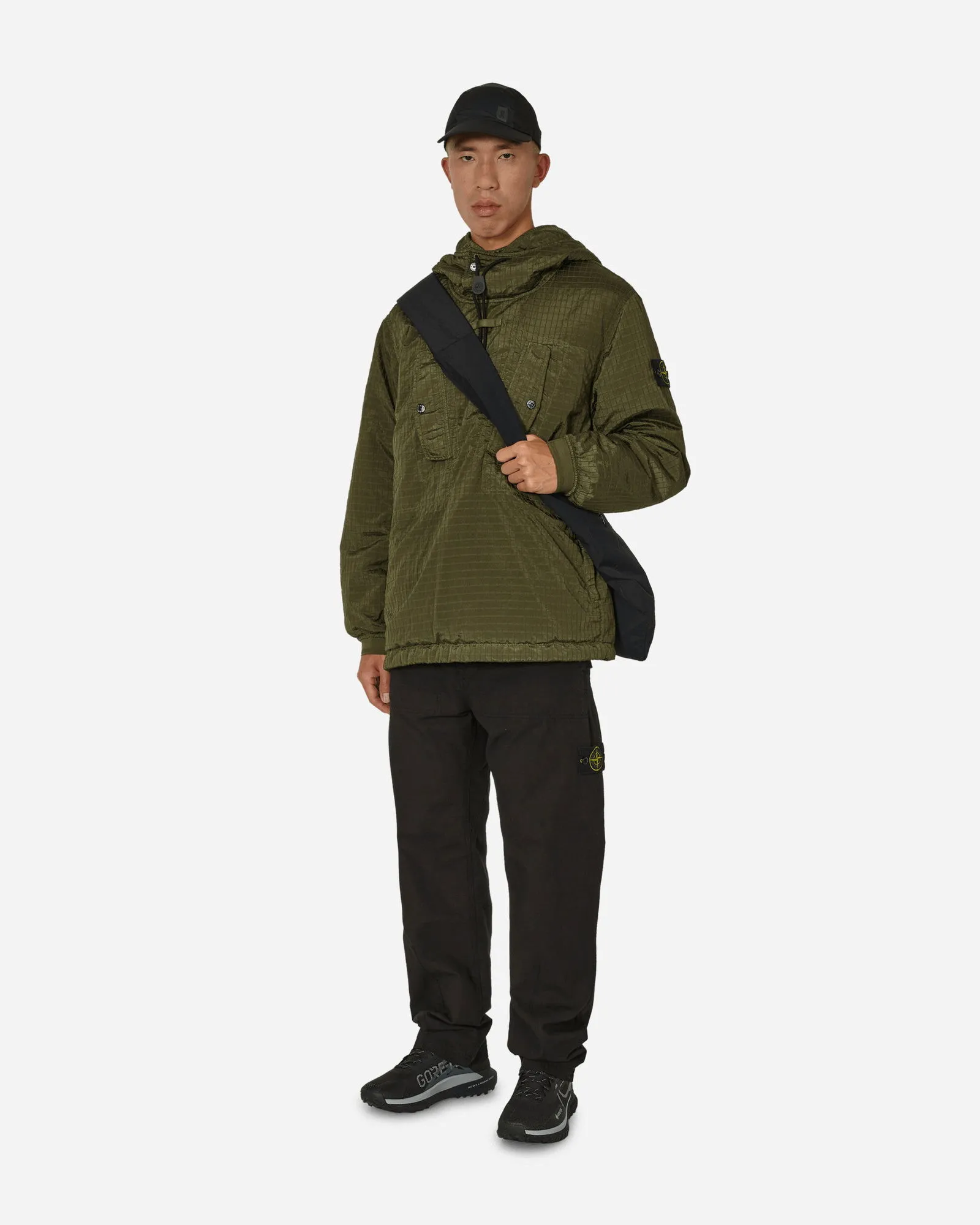 Stone Island Macro Ripstop Nylon Metal Anorak