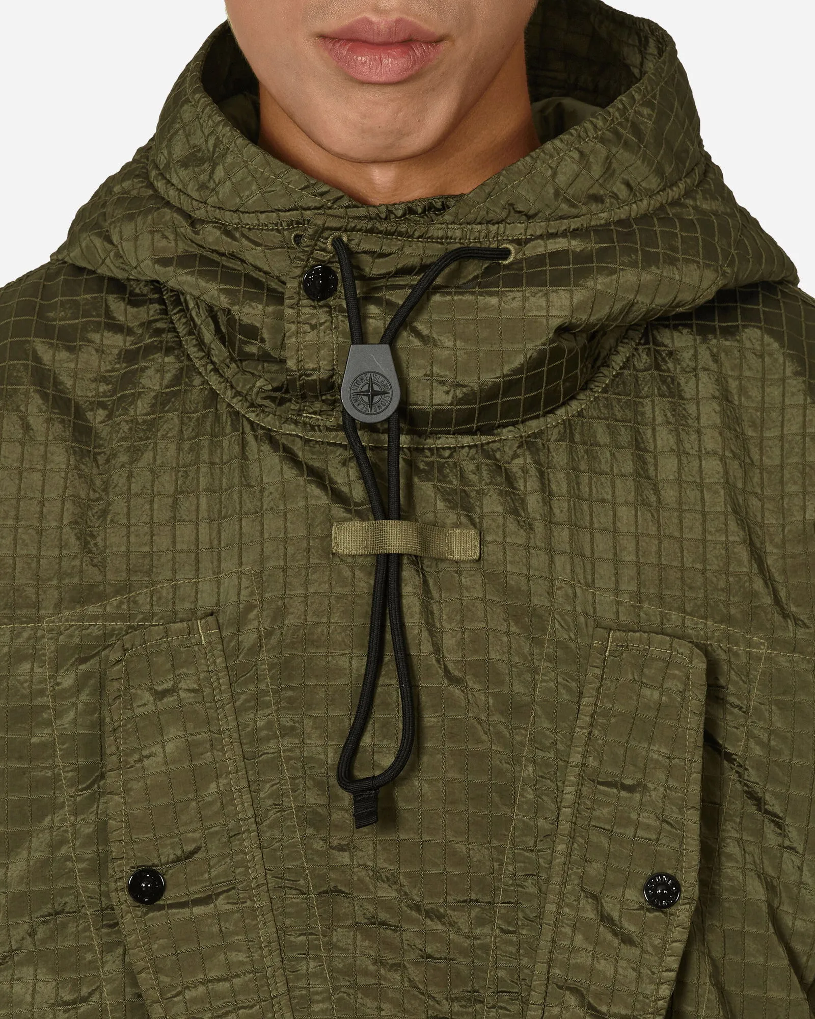 Stone Island Macro Ripstop Nylon Metal Anorak