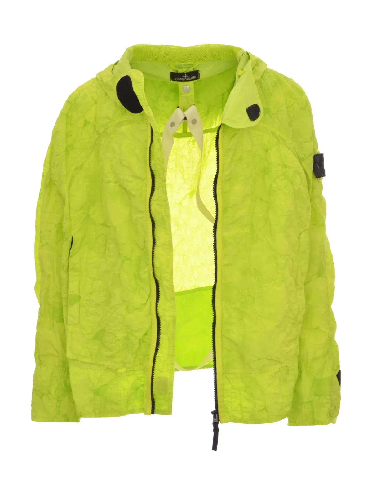 Stone Island Shadow Project Short Parka Light Green