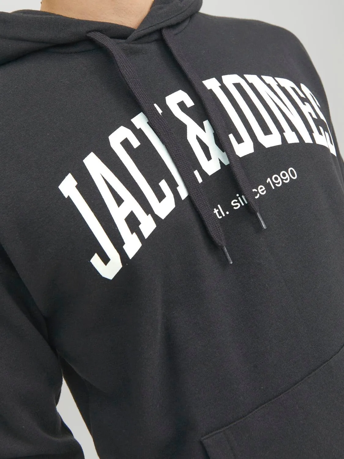 Sudadera con capucha Logotipo | Gris intermedio | Jack & Jones®