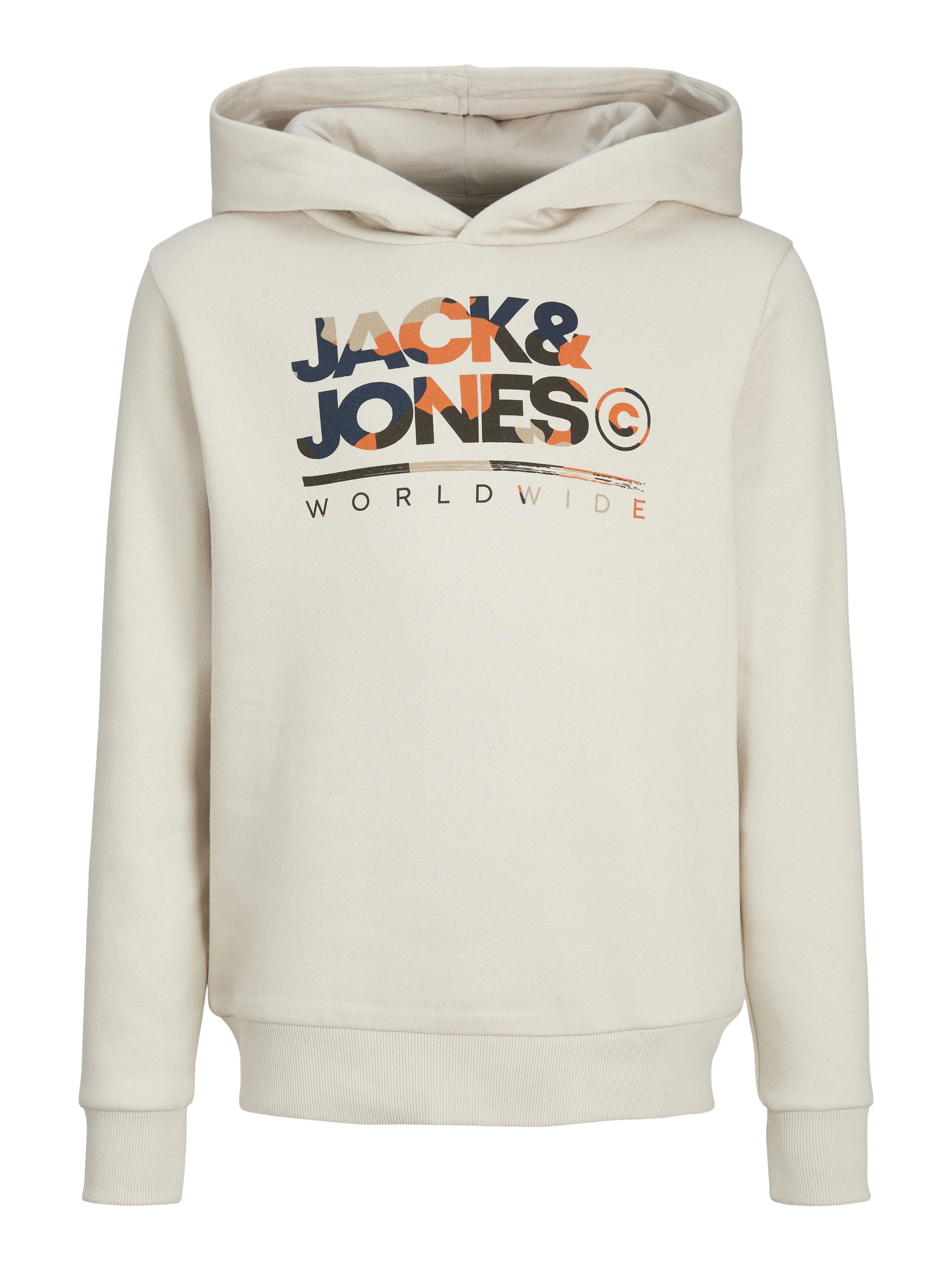 Sudadera con capucha Logotipo Bebés | Beige | Jack & Jones®