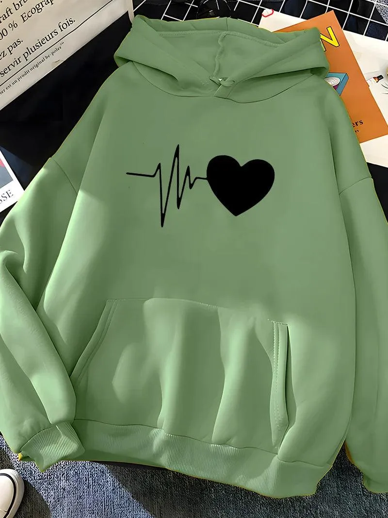 Sudadera corazón