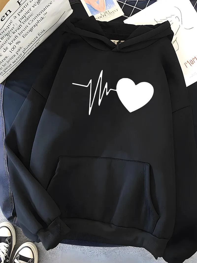 Sudadera corazón