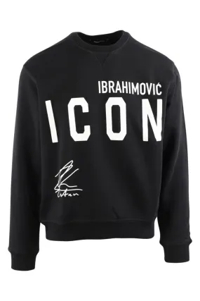 Sudadera negra con logo icon ibrahimovic