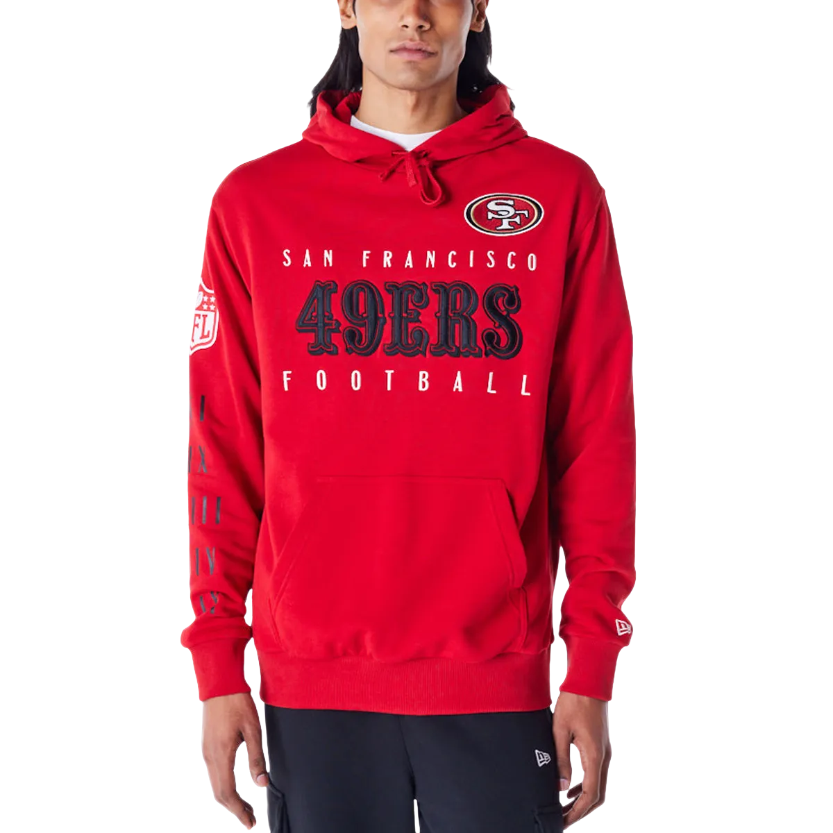 Sudadera Oversized Nfl Patch San Francisco 49ers