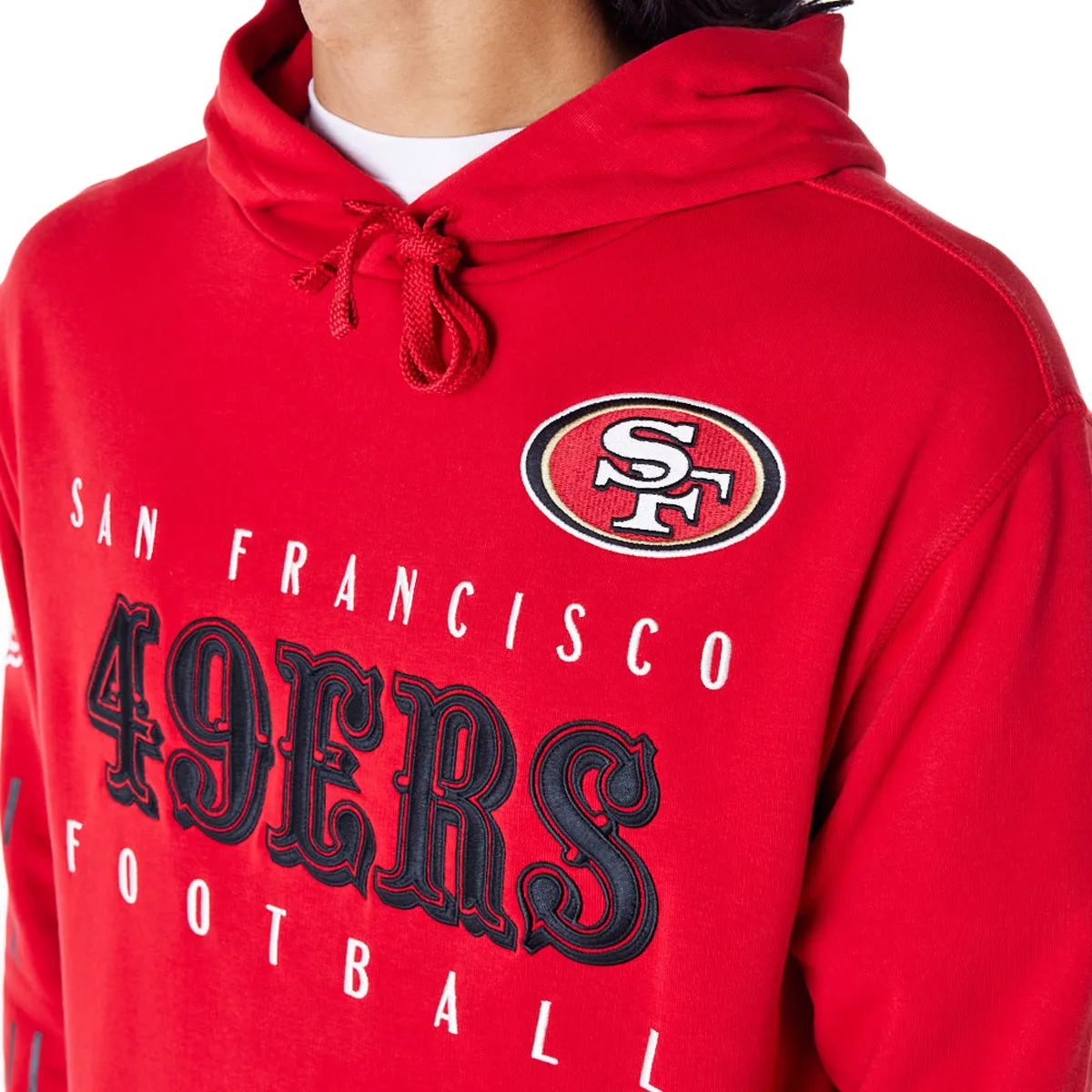 Sudadera Oversized Nfl Patch San Francisco 49ers