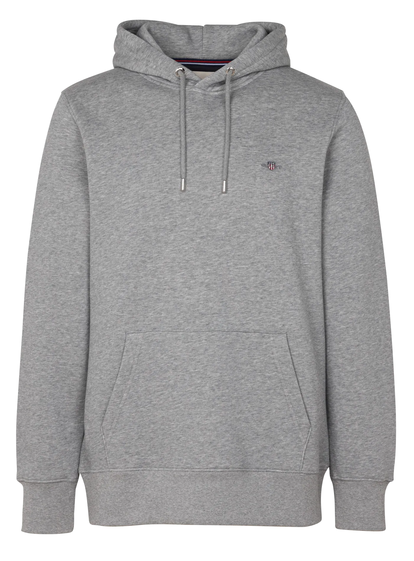 Sudadera regular fit de mezcla de algodón con capucha en gris