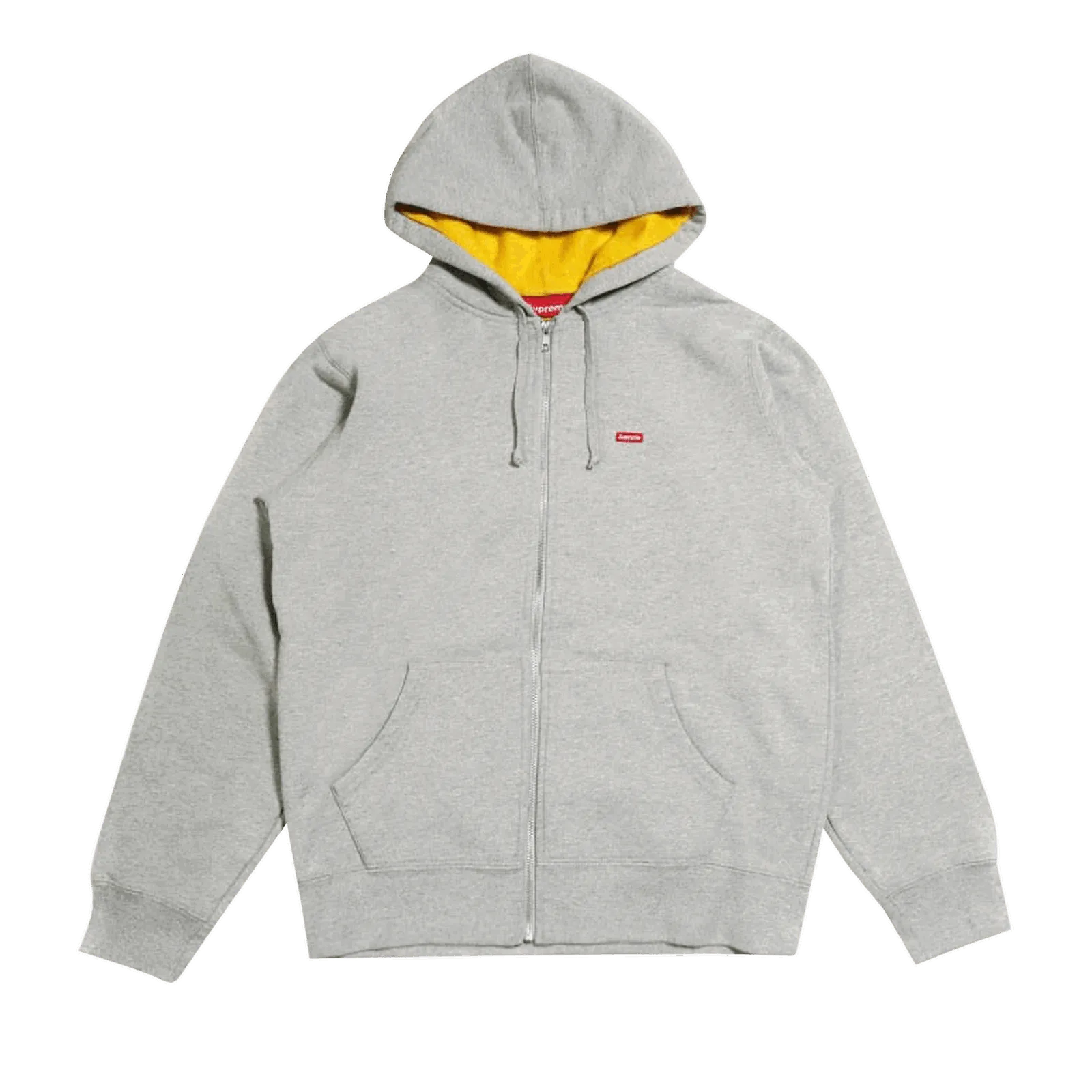 Supreme Contrast Zip Up Hooded Sweatshirt