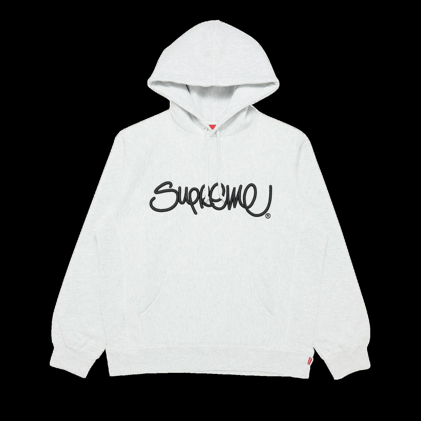 Supreme Raised Handstyle Hooded Sweatshirt