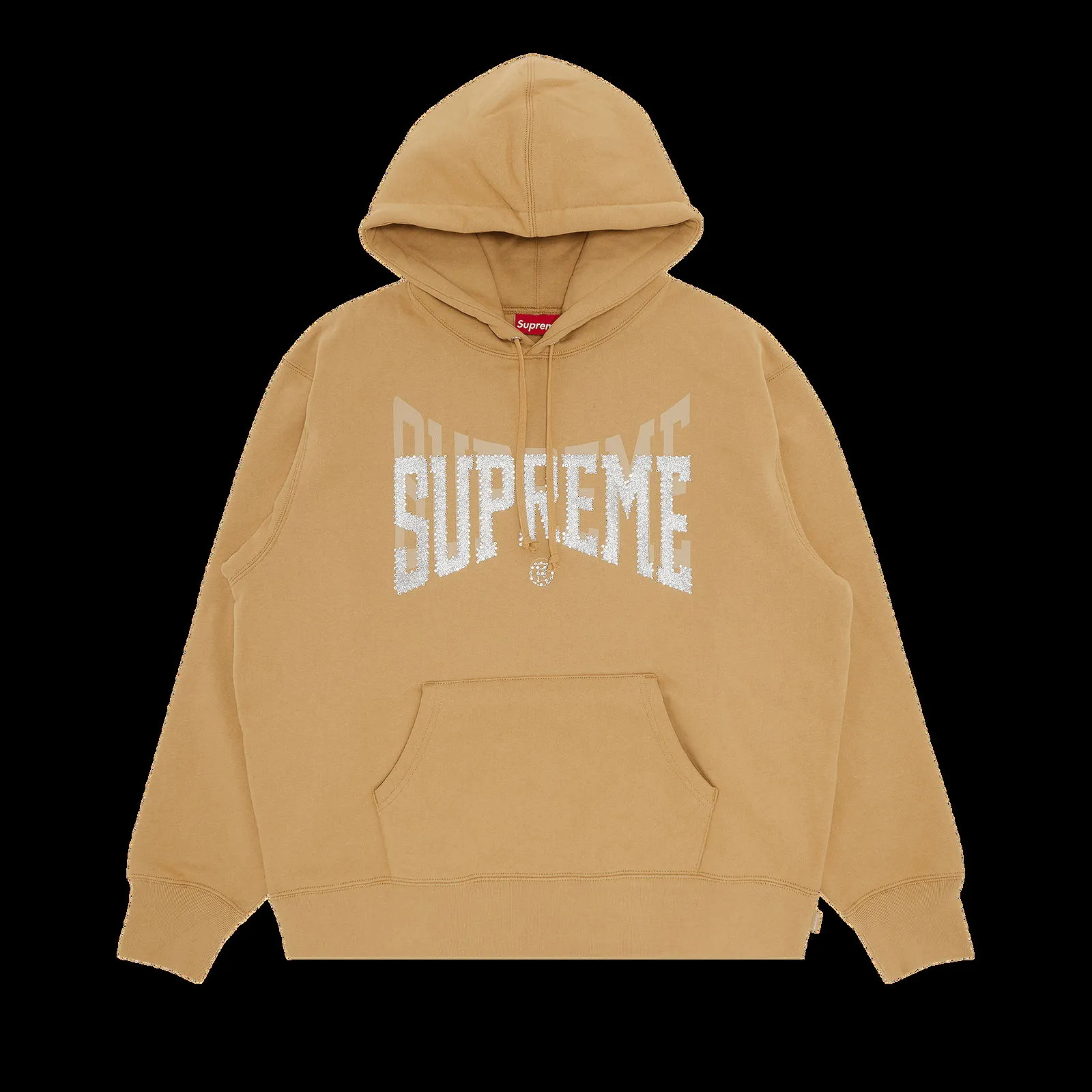 Supreme Rhinestone Shadow Hooded Sweatshirt