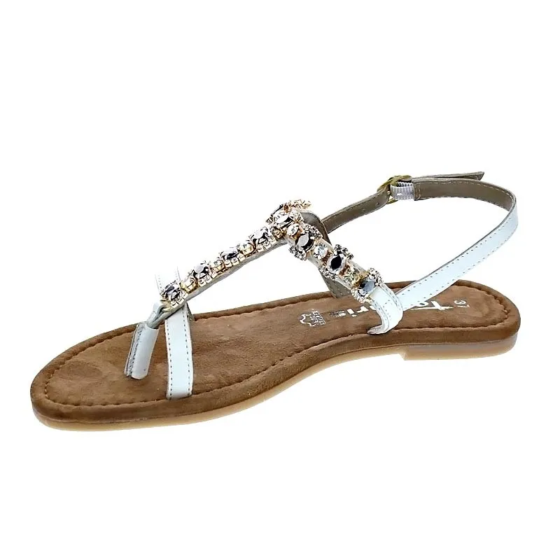 Tamaris Sandalias Mujer 28110 28 100 Blanco