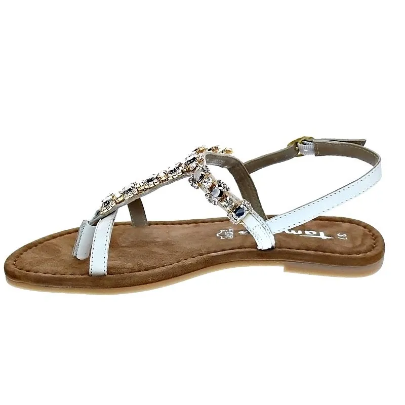 Tamaris Sandalias Mujer 28110 28 100 Blanco