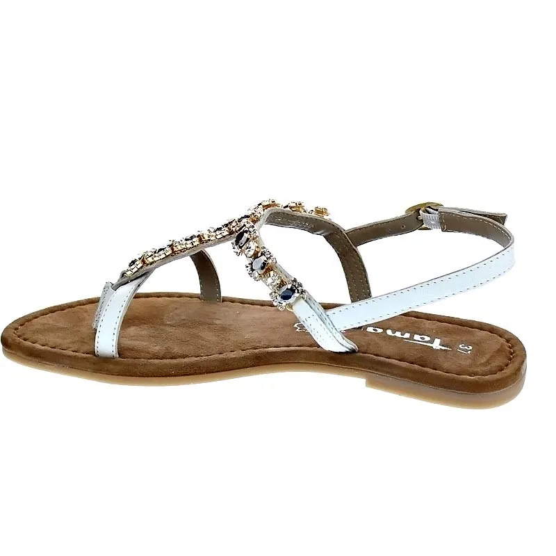 Tamaris Sandalias Mujer 28110 28 100 Blanco