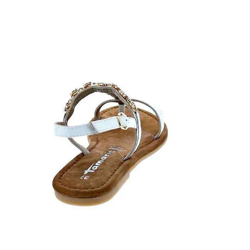 Tamaris Sandalias Mujer 28110 28 100 Blanco